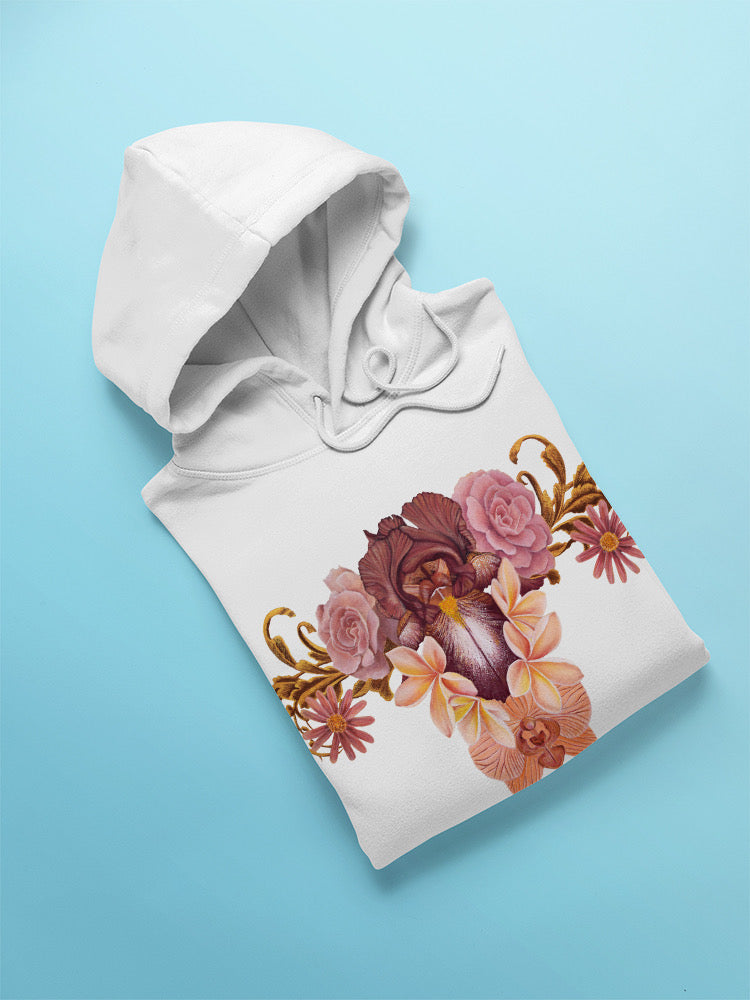 Rococo Flower Hoodie or Sweatshirt -Katie Lloyd Designs