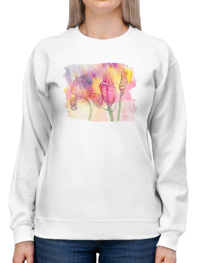 Blooming Flowers Art Hoodie or Sweatshirt -Katie Lloyd Designs
