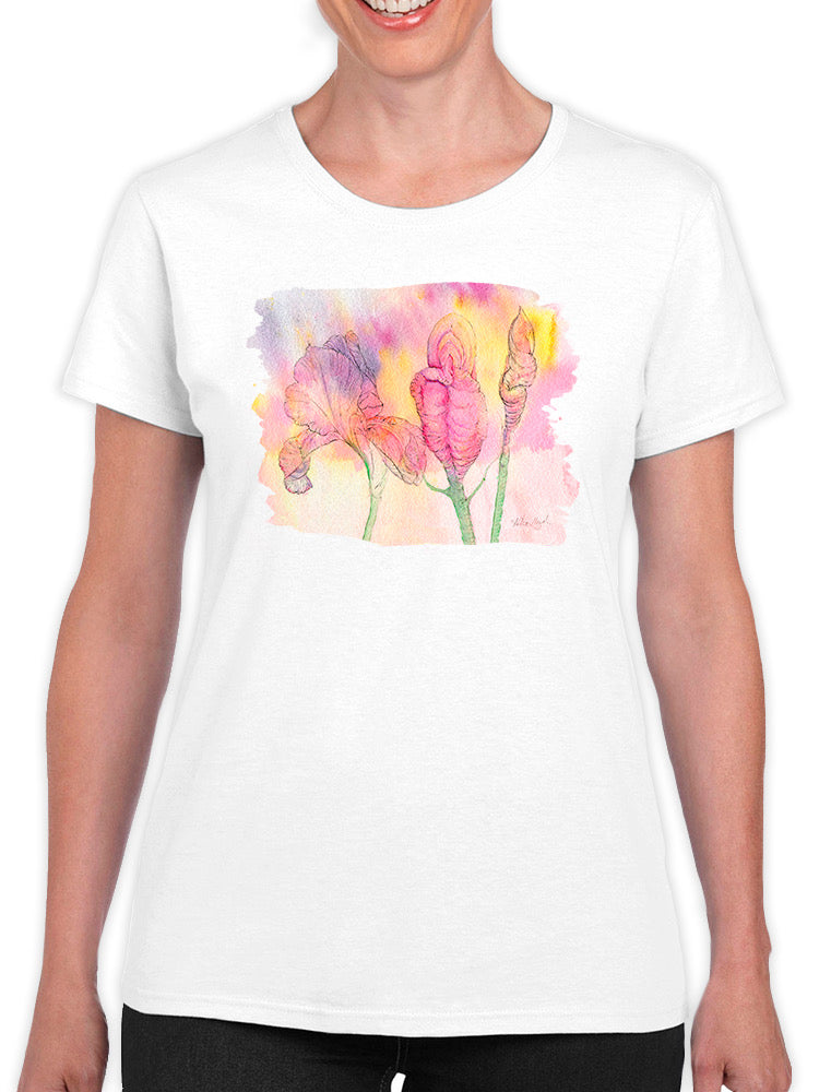 Blooming Flowers Art T-shirt -Katie Lloyd Designs