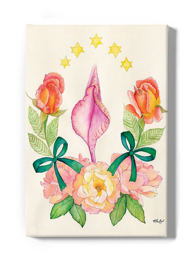 Star Yoni Flower Wall Art -Katie Lloyd Designs