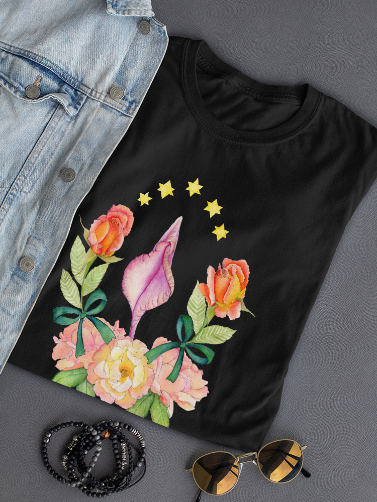Star Yoni Flower T-shirt -Katie Lloyd Designs