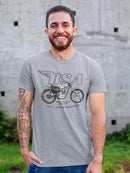 Bsa Victor Grand Prix T-shirt -BSA Designs