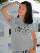 Bsa Victor Grand Prix T-shirt -BSA Designs