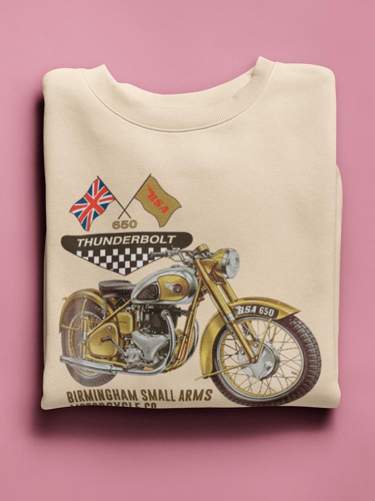 Thunderbolt Motorcycle Co. Sweatshirt -BSA Designs