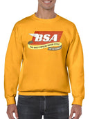 Bsa The Most Popular Motorcycle Sweatshirt -BSA Designs