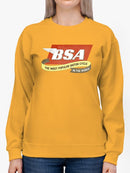 Bsa The Most Popular Motorcycle Sweatshirt -BSA Designs