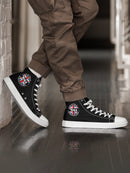 Popular Bsa High Top Canvas Shoes -BSA Designs