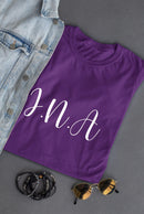 Name Initials T-shirt -Custom Designs