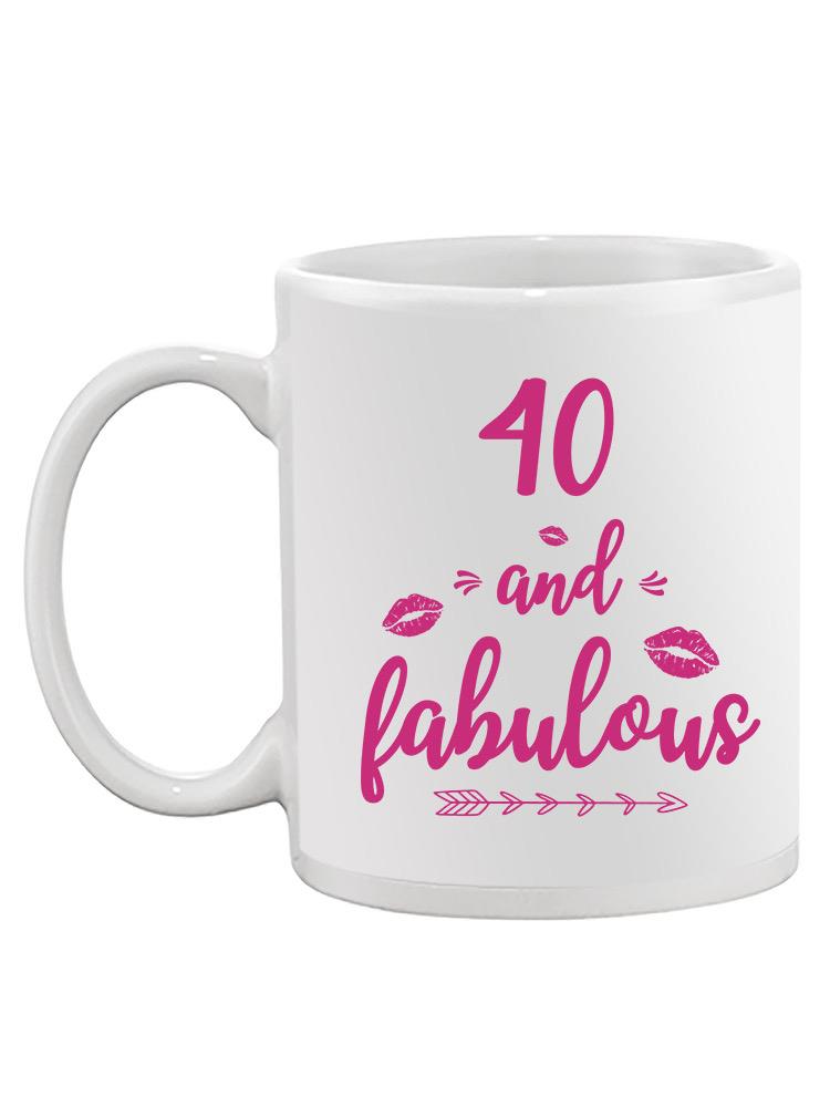 Custom Age And Fabulous Mug -Custom Designs