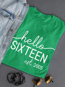 Hello Custom Year T-shirt -Custom Designs