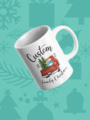 Custom Christmas Truck Mug -Custom Designs