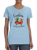 Custom Christmas Truck T-shirt -Custom Designs