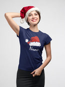 Santa Hat Custom Name T-shirt -Custom Designs