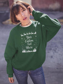 Custom Text Christmas Sweatshirt -Custom Designs