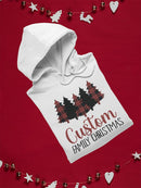 Custom Family Christmas Trees Hoodie or Sweatshirt -Custom Designs