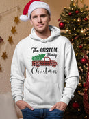 Custom Family Christmas Hoodie or Sweatshirt -Custom Designs