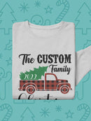 Custom Family Christmas Hoodie or Sweatshirt -Custom Designs