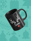 Reindeer Custom Name Mug -Custom Designs