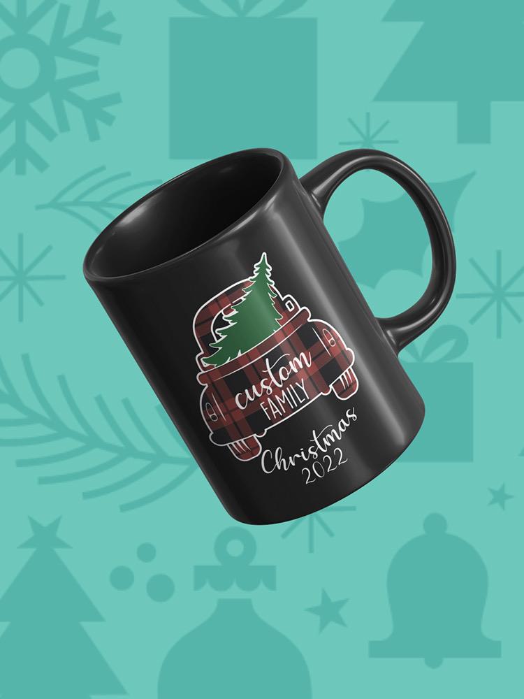 Custom Family Christmas Tree Mug -Custom Designs