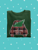 Custom Family Christmas Tree Sweatshirt -Custom Designs