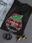 Custom Family Christmas Tree T-shirt -Custom Designs
