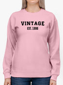 Vintage Est. Custom Sweatshirt -Custom Designs