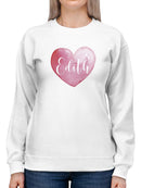 Custom Heart Sweatshirt -Custom Designs