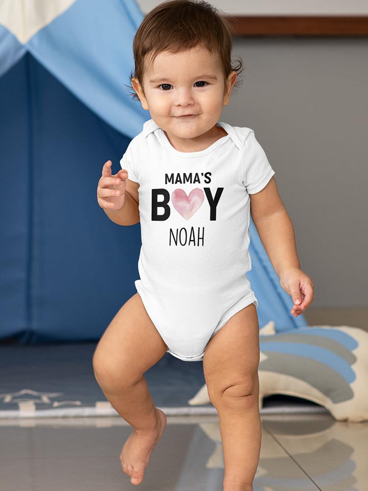 Mama's Boy Name Bodysuit -Custom Designs
