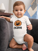 Pumpkin Custom Name Bodysuit -Custom Designs