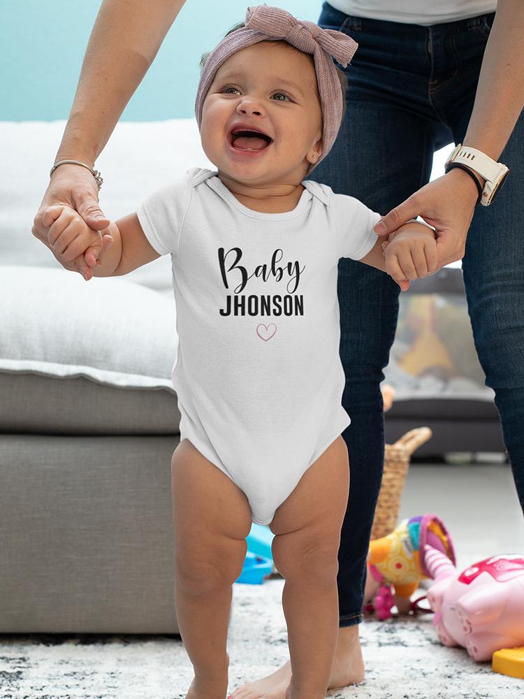 Baby Name Bodysuit -Custom Designs