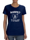 Married For Custom Years T-shirt -Custom Designs