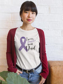 I Wear Purple For My Custom T-shirt -Custom Designs