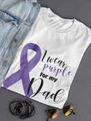 I Wear Purple For My Custom T-shirt -Custom Designs
