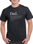 Dad Custom Name T-shirt -Custom Designs