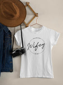 Custom Family Wifey Shaped T-shirt -Custom Designs