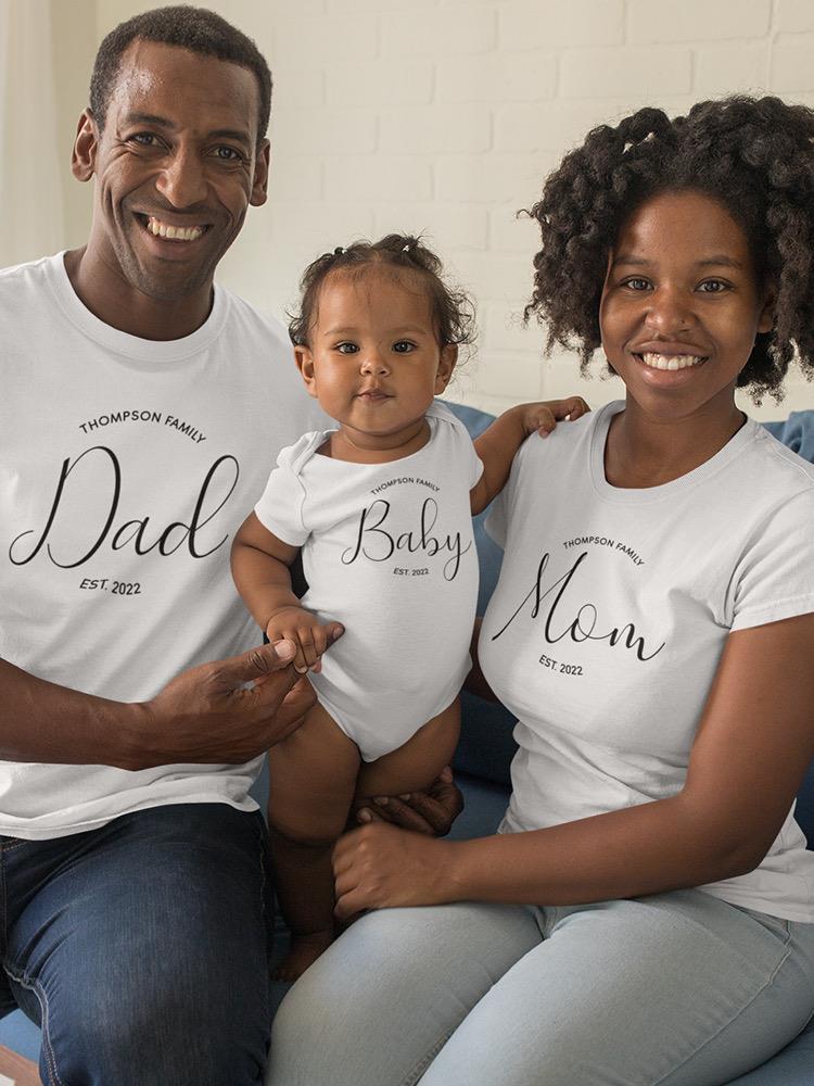 Custom Family Mom Shaped T-shirt -Custom Designs