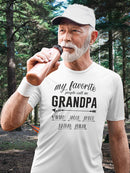 My Fav People Call Me Grandpa T-shirt -Custom Designs
