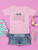 Hello Custom Year! T-shirt -Custom Designs