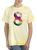Tie Dye Custom Number Tie Dye Tee -Custom Designs