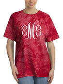 Custom Initial Art Tie Dye Tee -Custom Designs