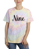 Nine Custom Year Tie Dye Tee -Custom Designs