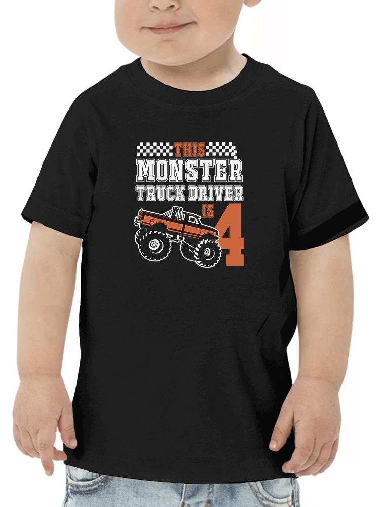 The Monster Truck Driver Is... T-shirt -Custom Designs