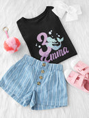 Custom Birthday Siren T-shirt -Custom Designs