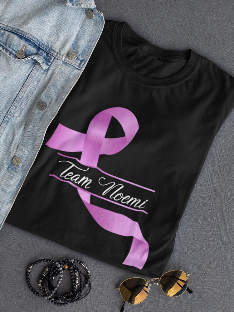 Team Custom Pink Shaped T-shirt -Custom Designs