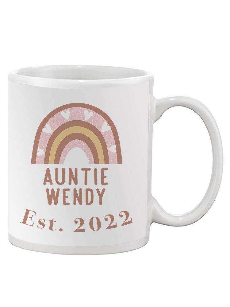 Auntie Custom Name Mug -Custom Designs