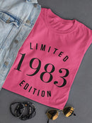 Limited Edition Custom Year Shaped T-shirt -Custom Designs