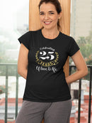 Celebrating Custom Years Shaped T-shirt -Custom Designs