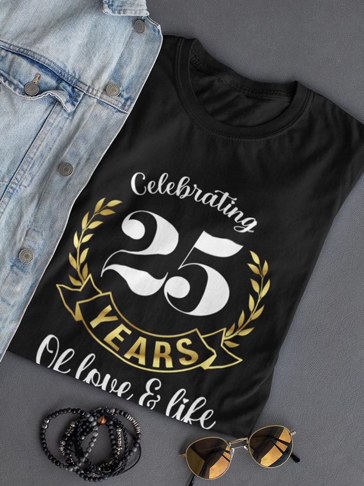 Celebrating Custom Years Shaped T-shirt -Custom Designs