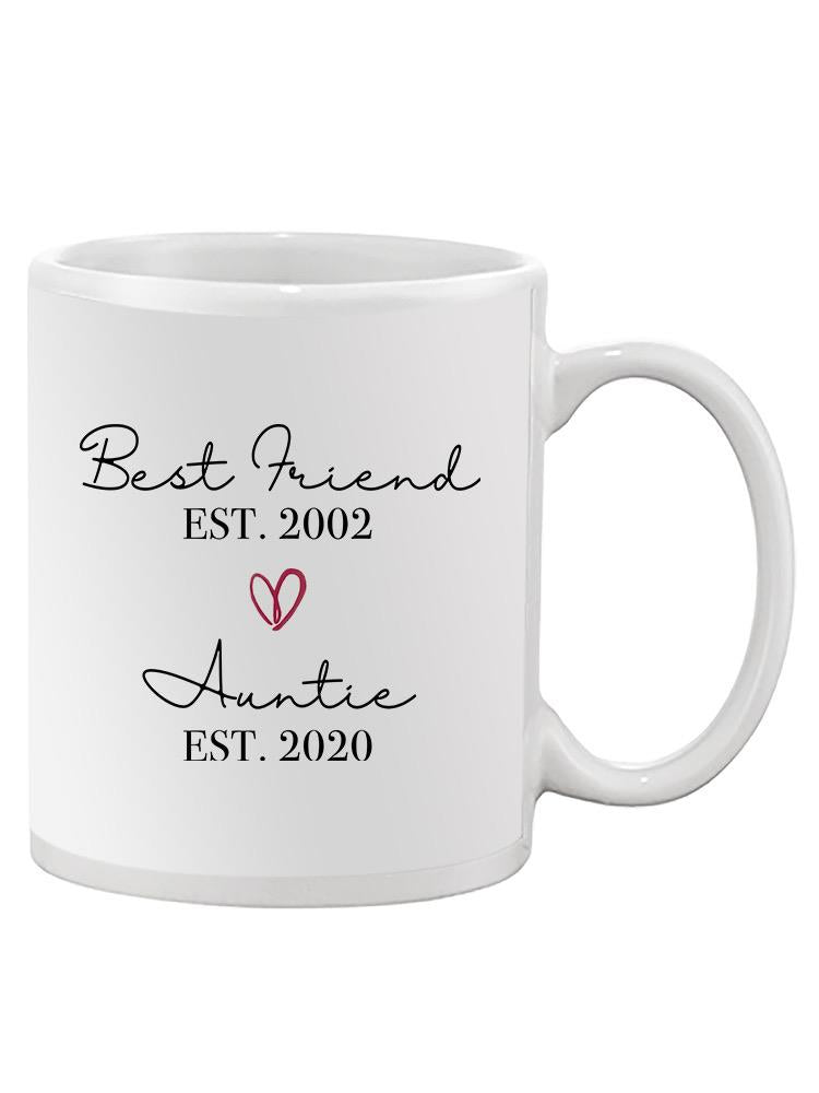 Best Friend And Auntie Custom Mug -Custom Designs