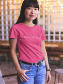 Mrs Custom Est. Shaped T-shirt -Custom Designs